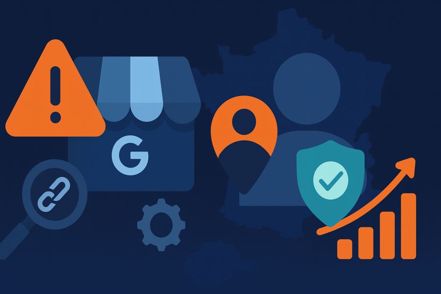 Pourquoi nous recommandons principalement les modifications front-end sur une fiche Google